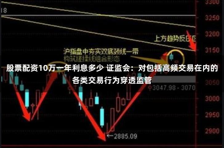 股票配资10万一年利息多少 证监会：对包括高频交易在内的各类交易行为穿透监管